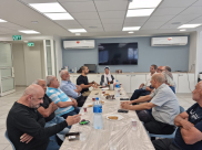  لقاء تأسيسي لمجموعة من المسنين في نادي الجيل الذهبي بيافا